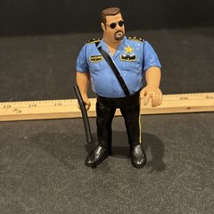 1990 Big Boss Man Complete Vintage WWF Hasbro Wrestling Series 1 – Action Figure