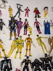 Huge Enormous Lot Bandai Power Rangers Action Figures 1990’s 2000’s Movie Loose