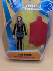 Doctor Who Wave 3 3.75″ Action Figure Amy Pond, New in Damaged Package
