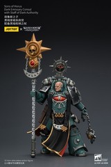 JOYTOY Warhammer 40K 1/18 Sons of Horus Dark Emissary Consul with Staff of Dark
