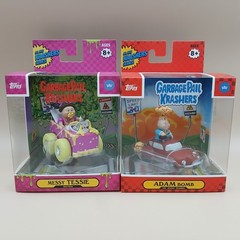 Garbage Pail Kids GPK Krashers Lot 2 Messy Tessie Adam Bomb Figurines