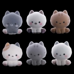 Qualia Wuong Kawaii Gacha Capsule Toy Cat Figure 1 Random Japan Blind Box Toy
