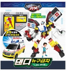 Hello Carbot DANDY RESCUE All Star NEW Ambulance Transformer Robot Car Toy 2026
