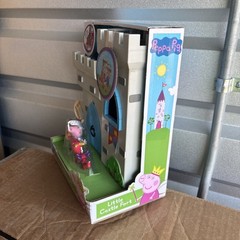 Peppa Pig Little Places Castle Fort George Set Knight Dragon 99% Complete READ D