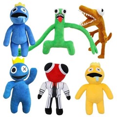 Rainbowes Friends Plush Toys Animation Monster Stuffed Doll Role Cartoon Game