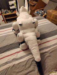 Anime Huckmon Plush Doll Stuffed Soft Pillow Toy 60cm/23.4” Refined Xmas Gift