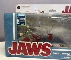 Funko ReAction Jaws Shark, Bloody Shark , Quint, Brody, Hooper NRFB 4 UNPUNCHED