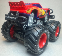 Disney Pixar Cars Deluxe Monster Truck Lightning McQueen Offroad Diecast 1:55 FC