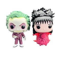 Funko Pop Beetlejuice 2 Beetlejuice #640 & Lydia Deetz #641 Loose Figures No Box