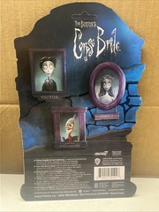 SUPER 7 THE CORPSE BRIDE VICTOR, EMILY, REACTION FIGURE SET , new sealed