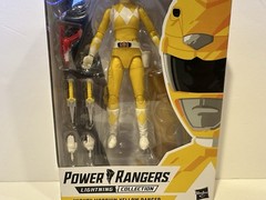 Power Rangers Lightning Collection Mighty Morphin Yellow Ranger 2020 Hasbro NEW