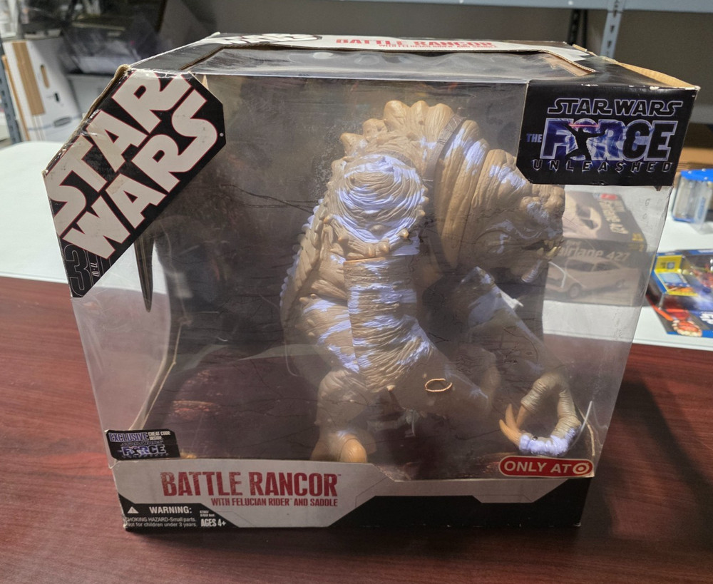 Battle Rancor 2007 Unleashed STAR WARS 30th Anniversary OPEN Complete in Box