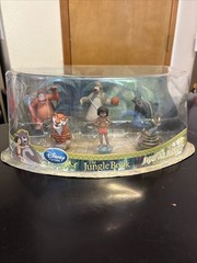 RARE Vintage Disney Store Exclusive – The Jungle Book – 6 Figure Playset OpenBox
