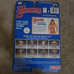 Mattel LJN WWE Superstars ULTIMATE WARRIOR Target exclusive new in box