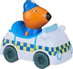 Hasbro Peppa Pig Little Buggies Freddy Fox in Police Car Toy Vehicle Toy Figure