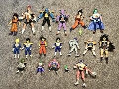 Dragon Ball Figures Lot Loose Saiyan/Namek Arc (Frieza, Ginyu, Zarbon, Raditz)