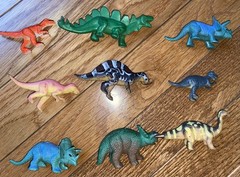 30+ Dinosaurs Plastic rubber Toy Action Figures Lot stegosaurus Imaginext T Rex