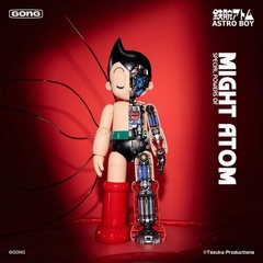GONG X Pop Mart Astro Boy (Mighty Atom) Alloy Action Figure Model New In Stock