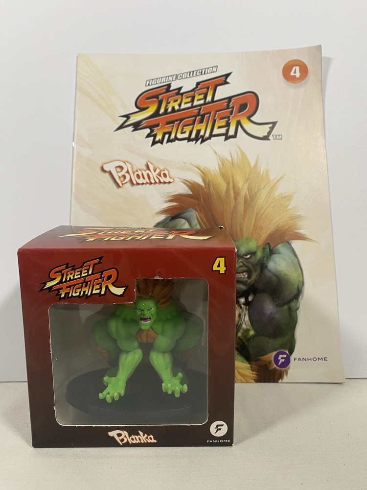 Fanhome Capcom Street Fighter #4 Blanka Figure With Magazine NEW