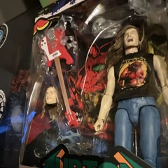 Super 7 Cliff Burton Action Figure, Limited Edition Comic Book poster figure