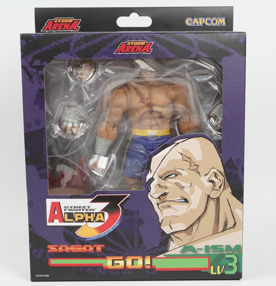 Storm Arena Street Fighter Alpha 3 Sagat Action Figure