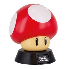 Paladone Super Mario Super Mushroom 4″ Light #001 Icons Series 1 Nintendo New
