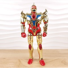 Superhuman Samurai Syber Squad Metal Data Matrix Servo Gold Steel Uniform