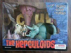 FIGURE TOYNAMI THE HERCULOIDS DORNO GLEEP TUNDRO BOX NEW
