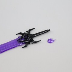 ABS injection Molded TFP Dark Star Saber 18.5cm Sword Upgrade Kit 5mm Grip