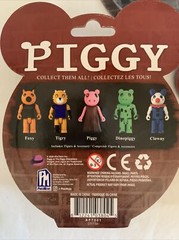 PIGGY Complete Set Of 5 Dinopiggy Dinosaur Series 1 Action Figure Roblox DLC
