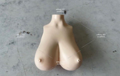 1/6 Female Breast Cover Big Huge Replacement Model For 12”PH TBL Figure Body