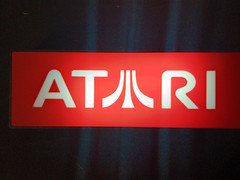 Retro ATARI 10″ Light box sign display Atari Video Games Light box sign