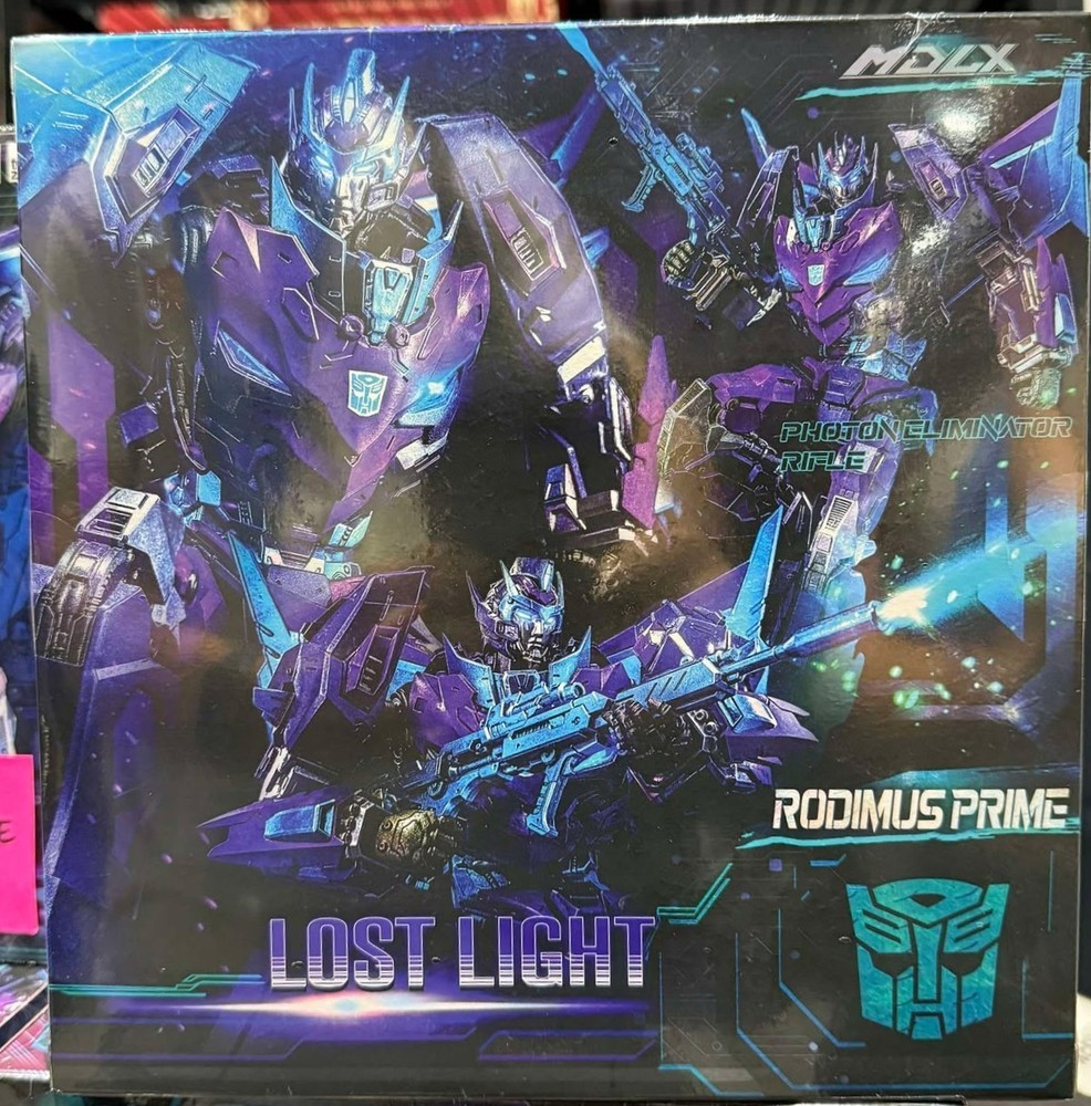 SDCC 2025 ThreeZero MDLX Transformers Lost Light Rodimus Action Figure Exclusive