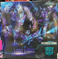 SDCC 2025 ThreeZero MDLX Transformers Lost Light Rodimus Action Figure Exclusive