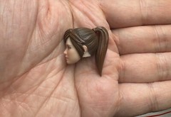 1/12 female Head Girl for 6″ FIGURE Doll Pale T01A TbLeague Phicen Mezco ❶USA❶
