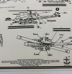 RARE – 1983 GI Joe Brazil Comandos Em Acao Dragonfly Original Blueprints