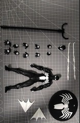NEW CT Toys Messtoys Symbiote Spider-Man Black Spider Action Figure Boxed