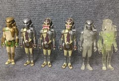 Lot of 7 Super 7 Predator Action Figure 3.75″ loose