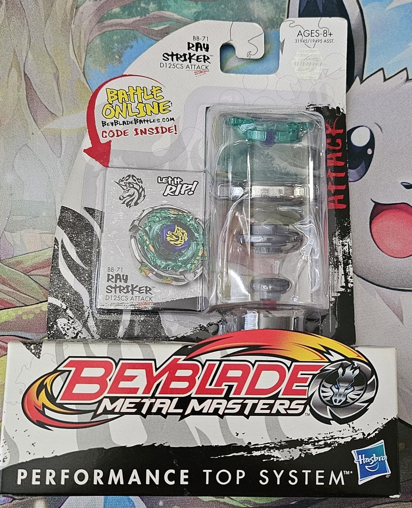 Beyblade Metal Masters – Ray Striker – BRAND NEW SEALED – HASBRO 2011