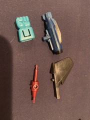 Transformers G1 Hasbro Takara Seeker Parts Dirge Skywarp Thrust Ramjet + Mini W