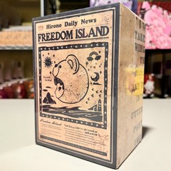 POP MART Hirono Daily News Freedom Island Plush Pendant Doll Figure AUTHENTIC