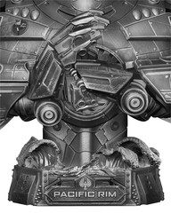 3D Printed Fan Art Gipsy Danger Portrait Bust by Wicked3d