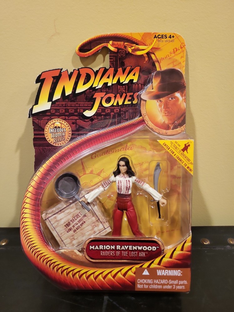 Indiana Jones Raiders of the Lost Ark MARION RAVENWOOD 2008 3.75″ NEW Sealed