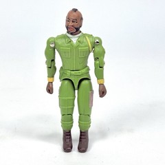The A-Team Mr.T, B.A. Baracus Green Suit Action Figure Cannell Prod. 1983 Loose