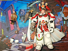 Joytoy Warhammer40k 1/18 White Scars Captain Kor’Sarro Khan Action Figure