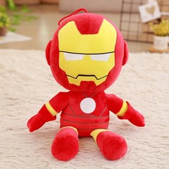 Cartoon Figure Spider-Man Stuffed Toy Plush Doll Red PP Cotton Large-sized Gift