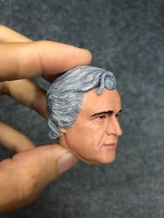 1/6 Custom Superman Returns Jor-El Marlon Brando Head Sculpt for Action Figure