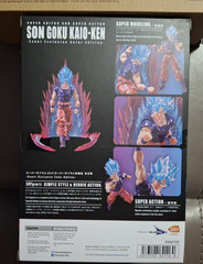 SH Figuarts Dragonball Z Super Saiyan God Son Goku Kaio-Ken Event Exclusive Edit