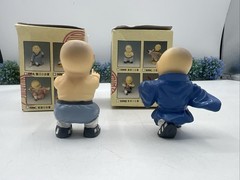 Vintage Chinese Kung Fu Martial Arts Fight Pose Figure LOT 2