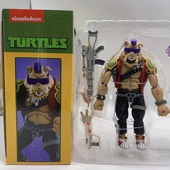 2PCS/Set Shredder Michelangelo Foot Solder Donatello Krang Figure